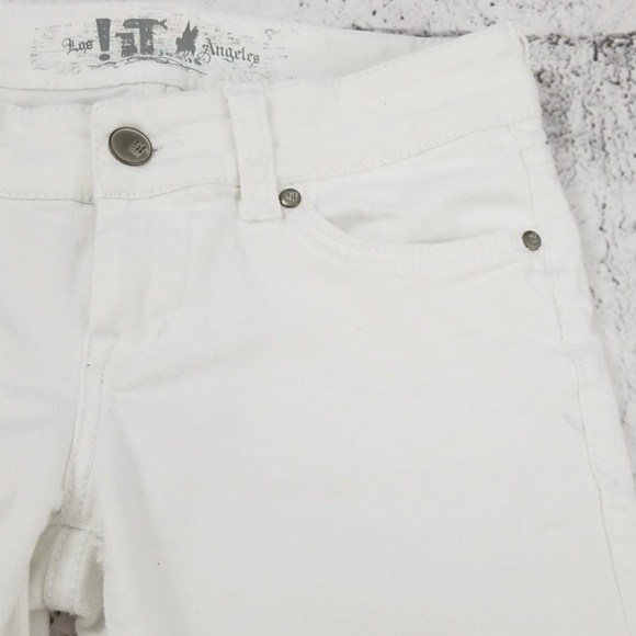 !IT JEANS L.A. White Denim Capris - Picture 3 of 6
